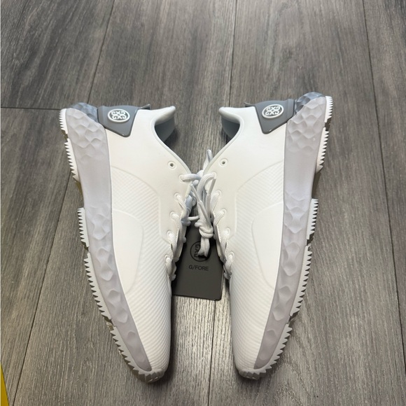 G/FORE | Shoes | Gfore Mg4 Ltd Gray Snow White Block Spikeless Golf ...